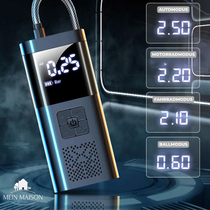 SafeDrive – Sofort sicherstellen, dass Ihre Reifen immer richtig aufgepumpt sind!
