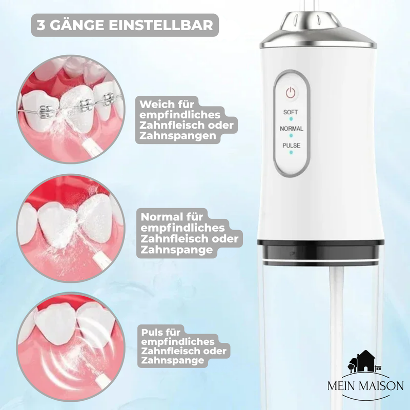 AquaSmile – Strahlend saubere Zähne in nur 3 Minuten!