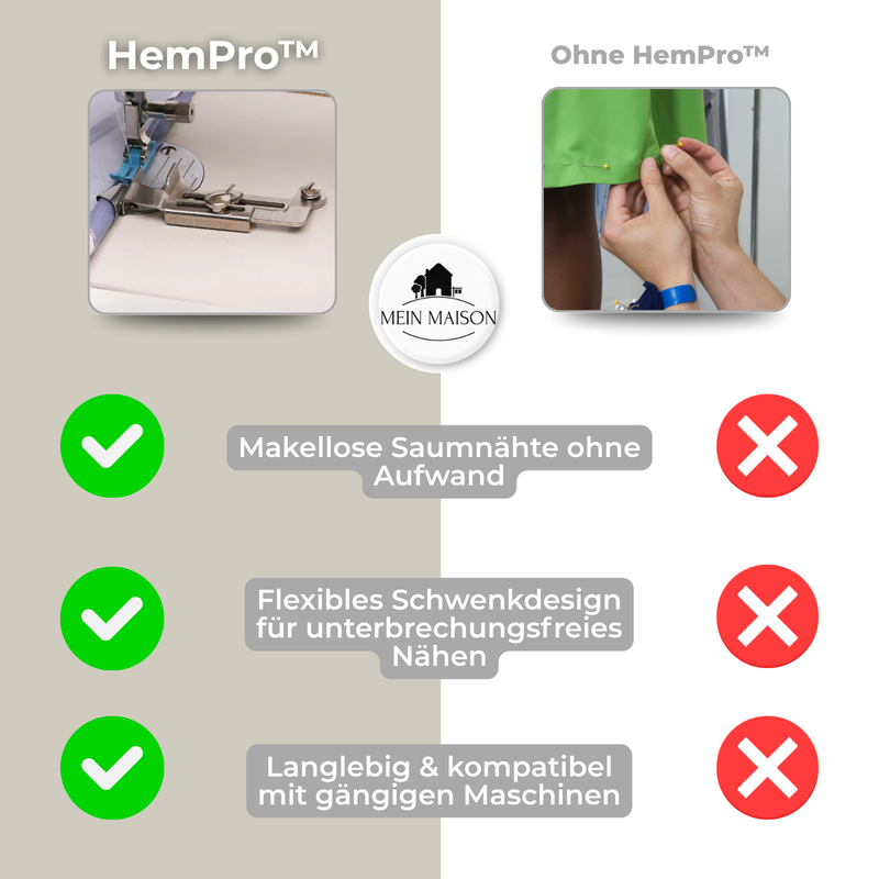 PerfectStitch – Erziele professionelle Saumqualität!