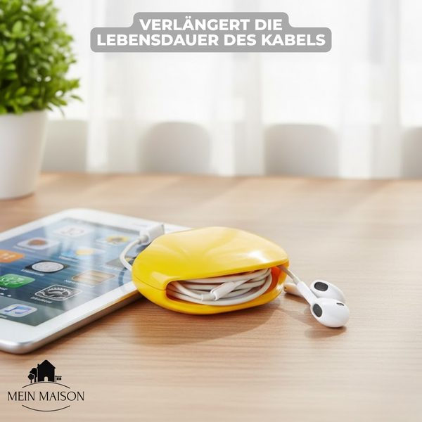 1+1 GRATIS | CableEase – Kabelsalat sofort mit nur einem Knopfdruck beseitigen!