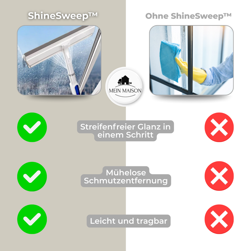 ShineSweep – Streifenfrei bis zur letzten Ecke!