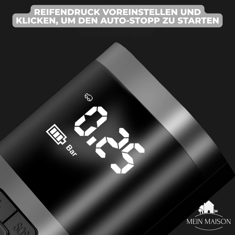 SafeDrive – Sofort sicherstellen, dass Ihre Reifen immer richtig aufgepumpt sind!