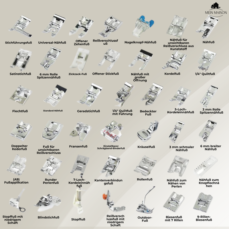 SewMaster 42 – Das All-in-One-Set für makellose Nähprojekte!