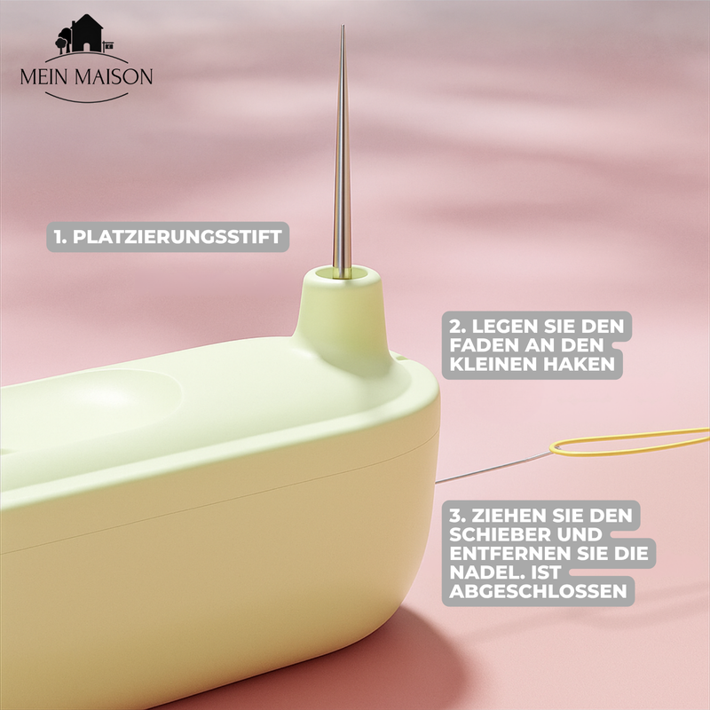 StitchEasy – Schnelles Einfädeln & Sauberes Auftrennen