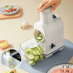 PowerSlicer - Der multifunktionale Küchenhelfer für müheloses Gemüseschneiden
