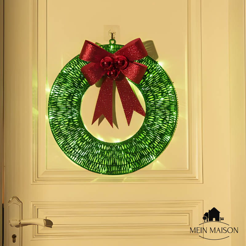 GlorinaWreath – Leuchtender Weihnachtszauber für Innen- und Außenbereich