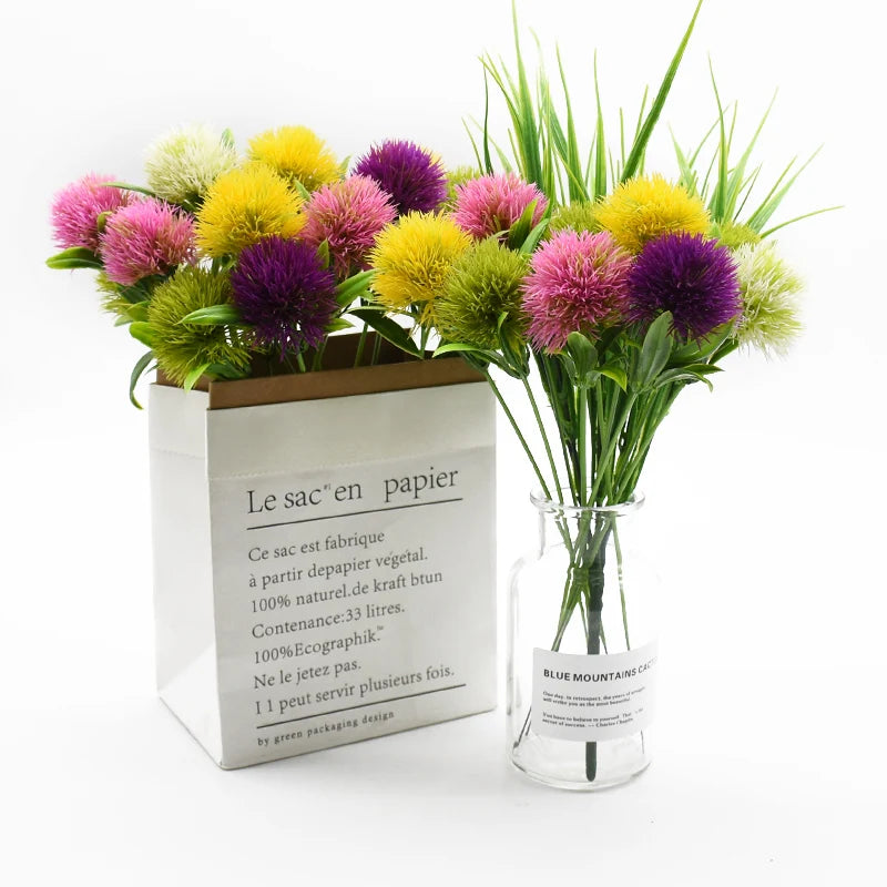 FLORANELA Kunstblumen-Set | 5 oder 10 Stk. Dekoblumen | 26 cm Gesamtlänge | Für Geschenke, Feste & Wohnaccessoires
