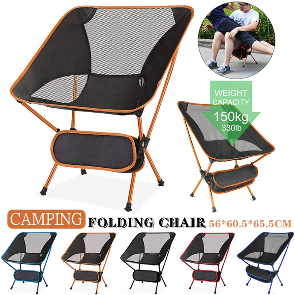 Campingstuhl & Stranddecke Set Flexora | Ultraleicht & Faltbar | Inkl. Sandfreier Picknickmatte | Für Strand, Wandern & Angeln