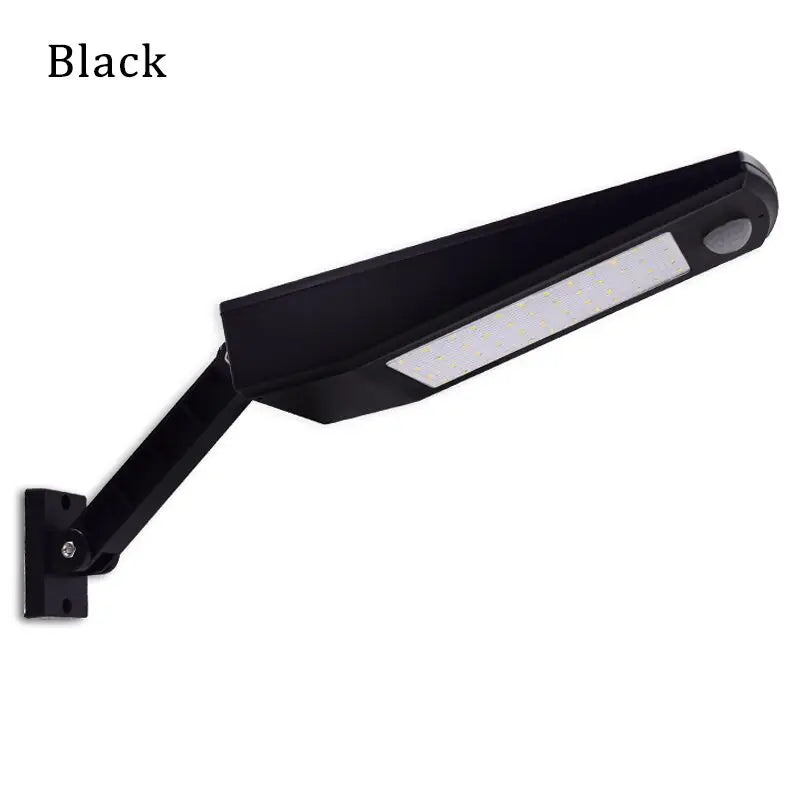 Lumenova SolarTech Solar LED Wandleuchte 900lm | 48 LEDs | 4 Beleuchtungsmodi | Bewegungsmelder & Drehbarer Arm | IP65 Wetterfest