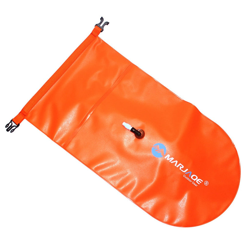 Wasserdichte Outdoor-Tasche DryVanta 15L | Rolltop mit Clipverschluss | Aufblasbar & Leicht | Für Kajak, Wandern & Abenteuer