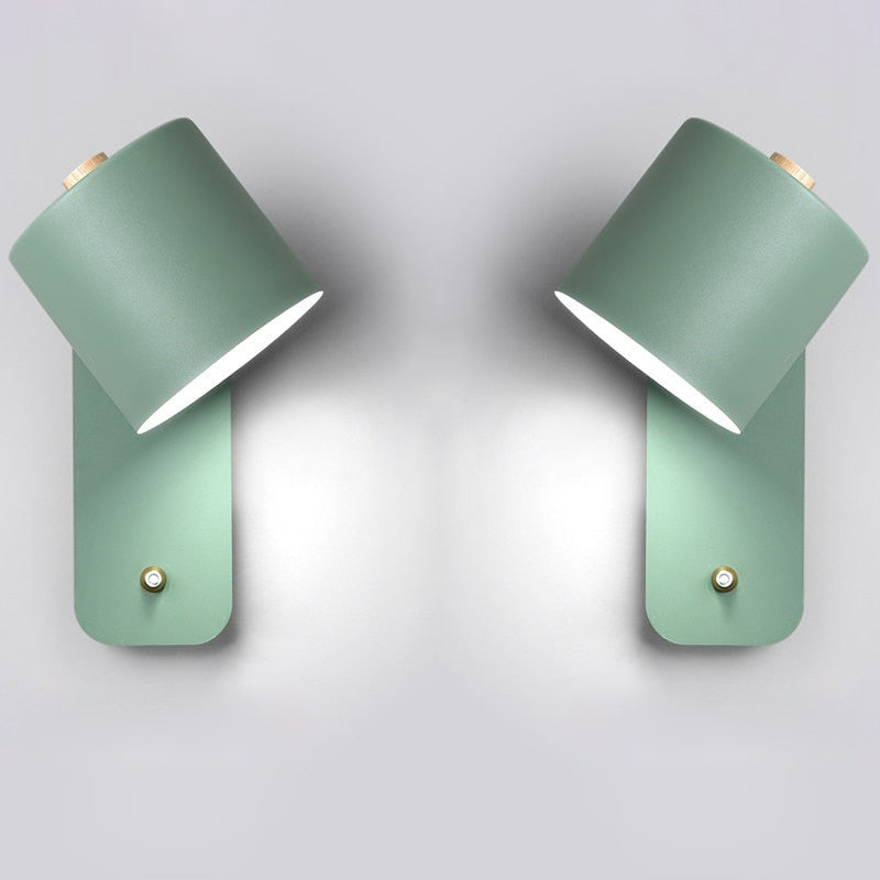 Lumiéra LED Wandleuchte | Modernes Design mit Schalter | Metall | Warmes Raumlicht