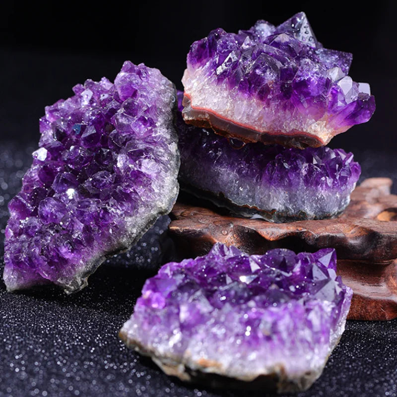 Amethyst Druse Ametara | Naturkristall | Energieheilung & Meditation | Handpoliert