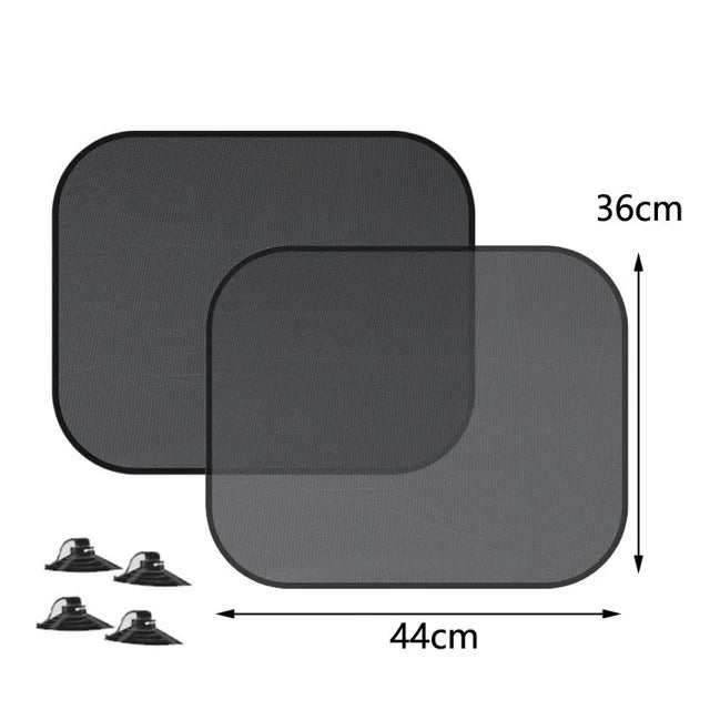 Shadelex ProShield Auto Sonnenschutz Set | Für Front-, Heck- & Seitenfenster | 99 % UV-Schutz | Mit Saugnäpfen | Faltbar & hitzereduzierend