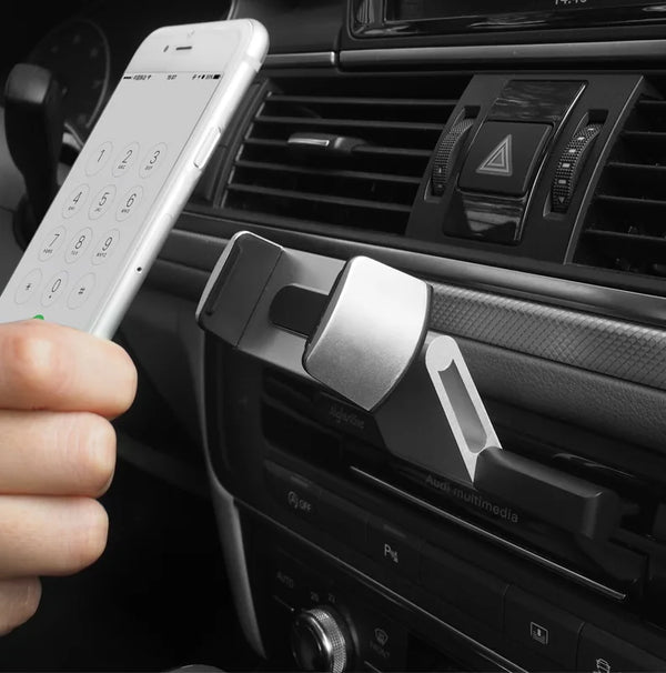 DriveFlexx Handyhalterung Auto CD-Schlitz | 360° Drehbar | Stabil & Universal | Flexibler Lazy Arm
