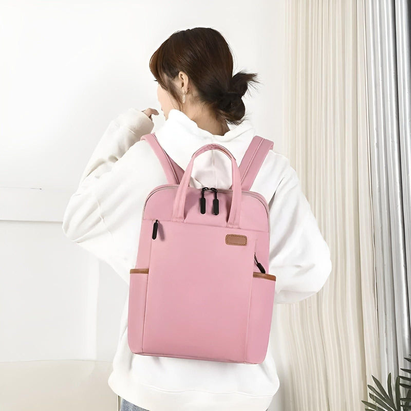 Valvera Damen Rucksack mit Anti-Diebstahl-Funktion | Wasserabweisend & Vielseitig tragbar | In 4 Farben