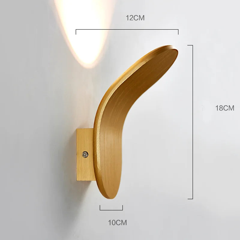 SkandiGlow Wandleuchte | LED Skateboard-Design | Modern & Kreativ