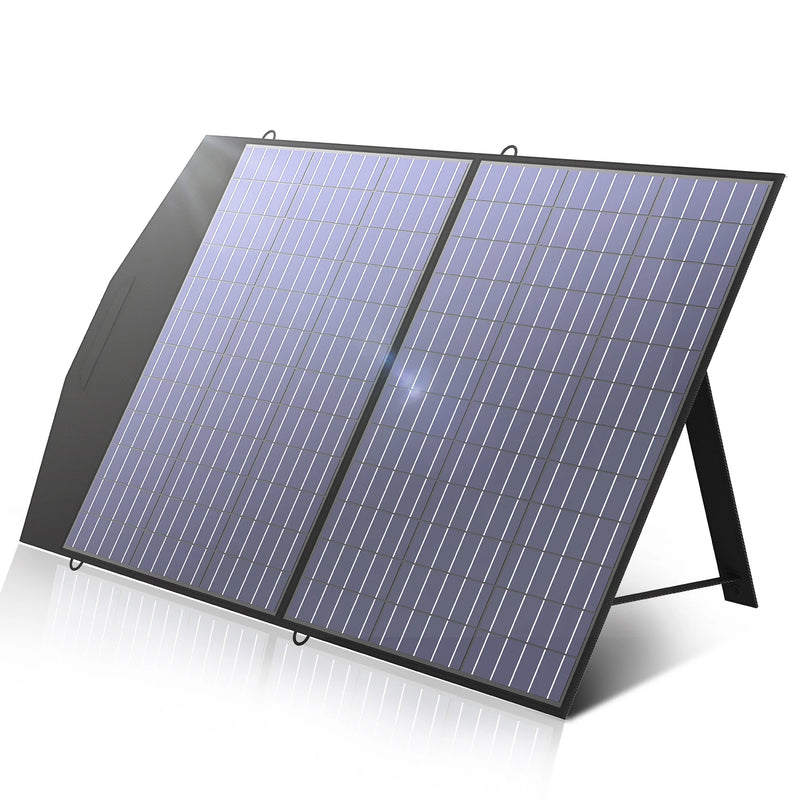 Voltaris Faltbares Solarpanel 100W | Wasserdicht IP66 | Kompatibel mit Solar-Generator & Laptop | Für Camping, Wohnmobil & Outdoor
