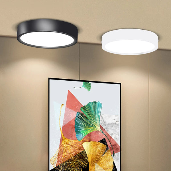 LumoSphere LED Deckenstrahler | Ultra-Slim Aufbauleuchte | 10W/15W/25W | Warm- & Kaltweiß | 220V