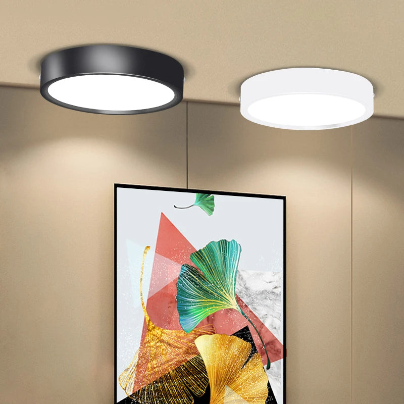 LumoSphere LED Deckenstrahler | Ultra-Slim Aufbauleuchte | 10W/15W/25W | Warm- & Kaltweiß | 220V
