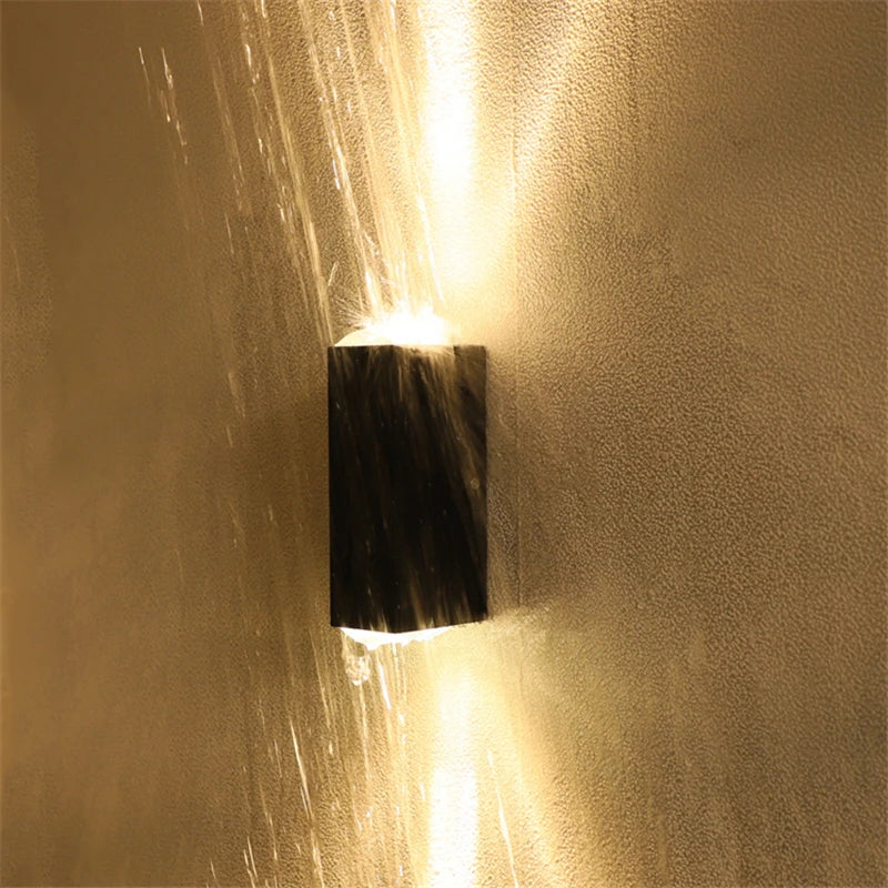 LED-Außenwandleuchte Virelo Beam | IP65 Wasserdicht | Aluminium-Gehäuse | Für Garten, Terrasse & Fassade | 85–265 V