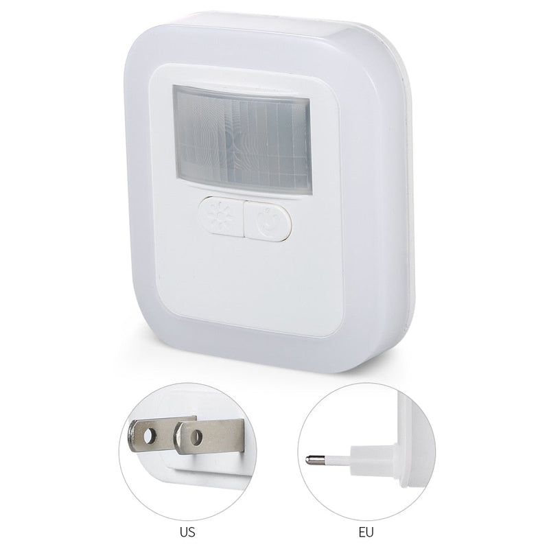 LED Nachtlicht Lumora | Bewegungsmelder & 360° Beleuchtung | Einstellbare Helligkeit & Timer | Energiesparend