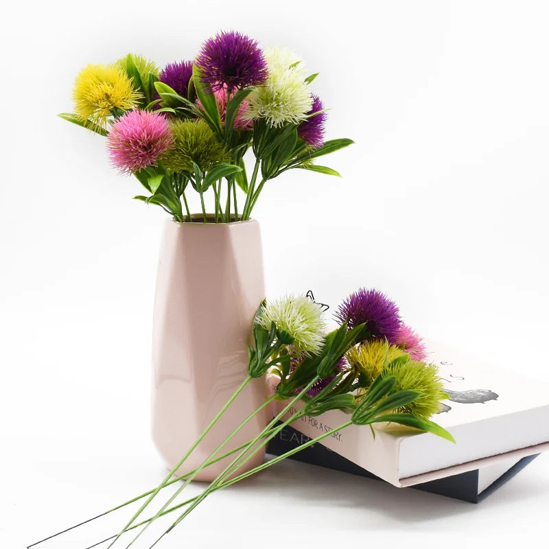 FLORANELA Kunstblumen-Set | 5 oder 10 Stk. Dekoblumen | 26 cm Gesamtlänge | Für Geschenke, Feste & Wohnaccessoires