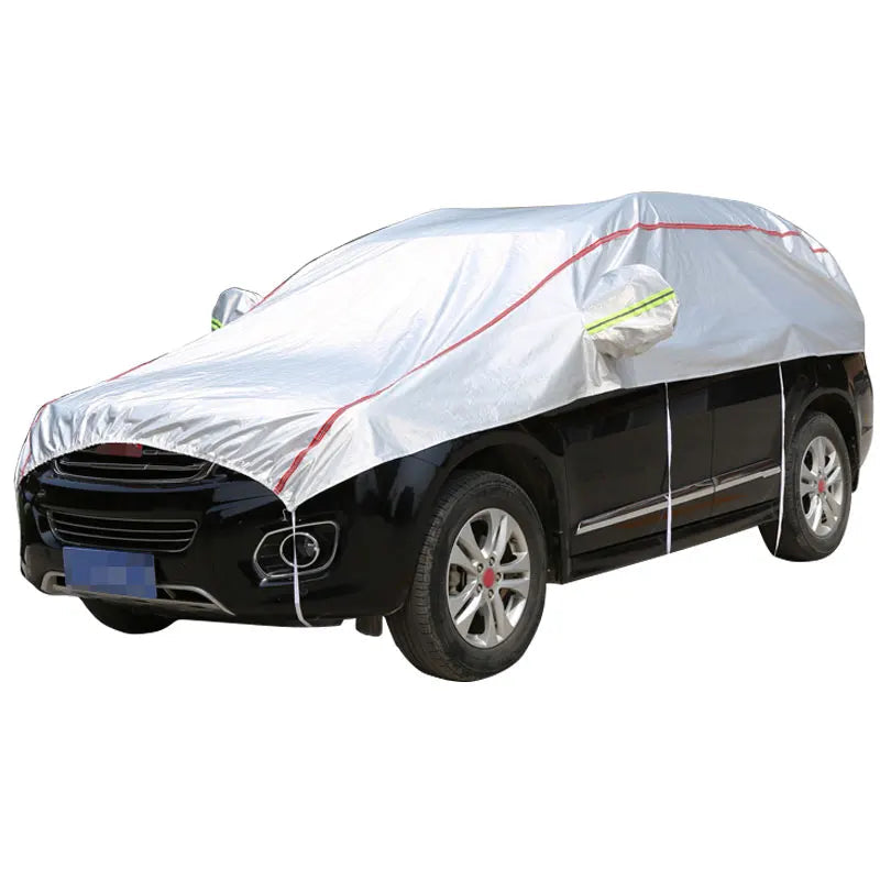 AutoVioro Wasserdichte Autoabdeckung | UV- & Hitzeschutz | Windfest & Diebstahlsicher | Nano-Oxford-Gewebe