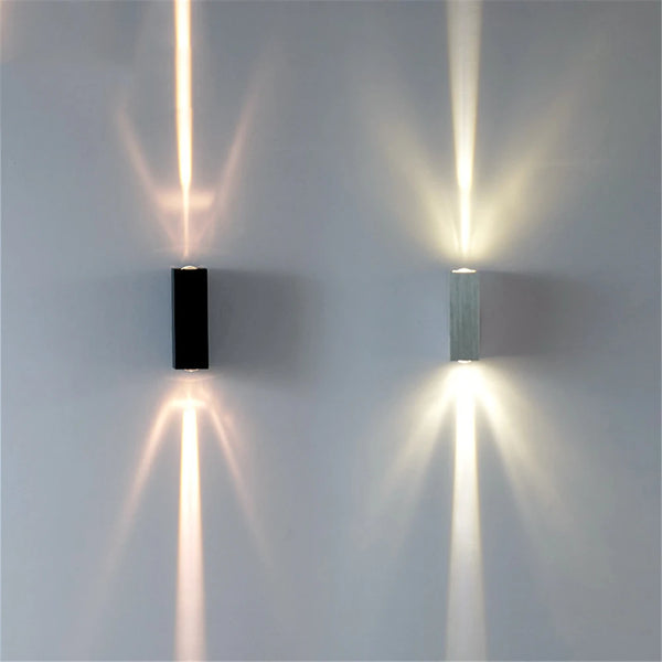 LED-Außenwandleuchte Virelo Beam | IP65 Wasserdicht | Aluminium-Gehäuse | Für Garten, Terrasse & Fassade | 85–265 V