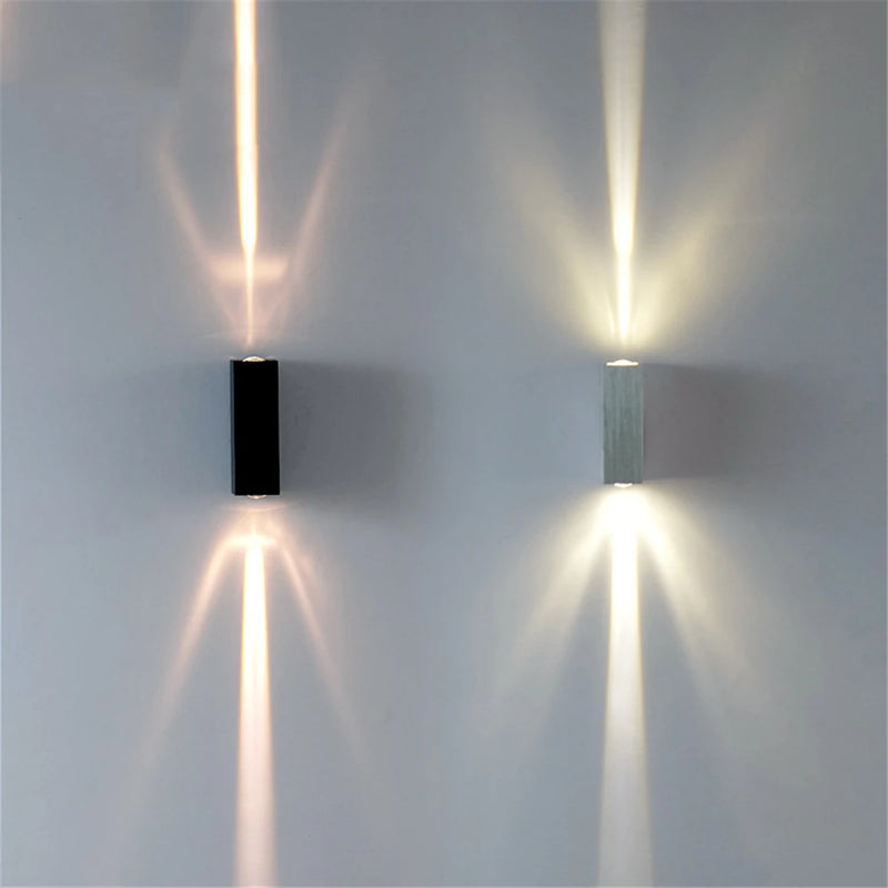 LED-Außenwandleuchte Virelo Beam | IP65 Wasserdicht | Aluminium-Gehäuse | Für Garten, Terrasse & Fassade | 85–265 V