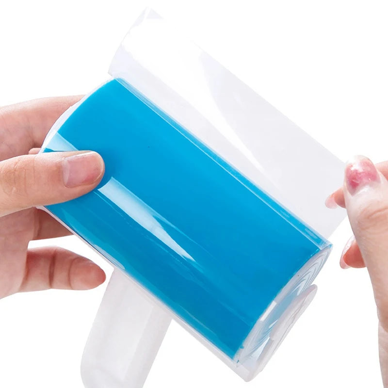 Fluffix CleanRoll Wiederverwendbarer Fusselroller | Waschbar & Superhaftend | Für Tierhaare, Kleidung & Möbel | Inkl. Griff