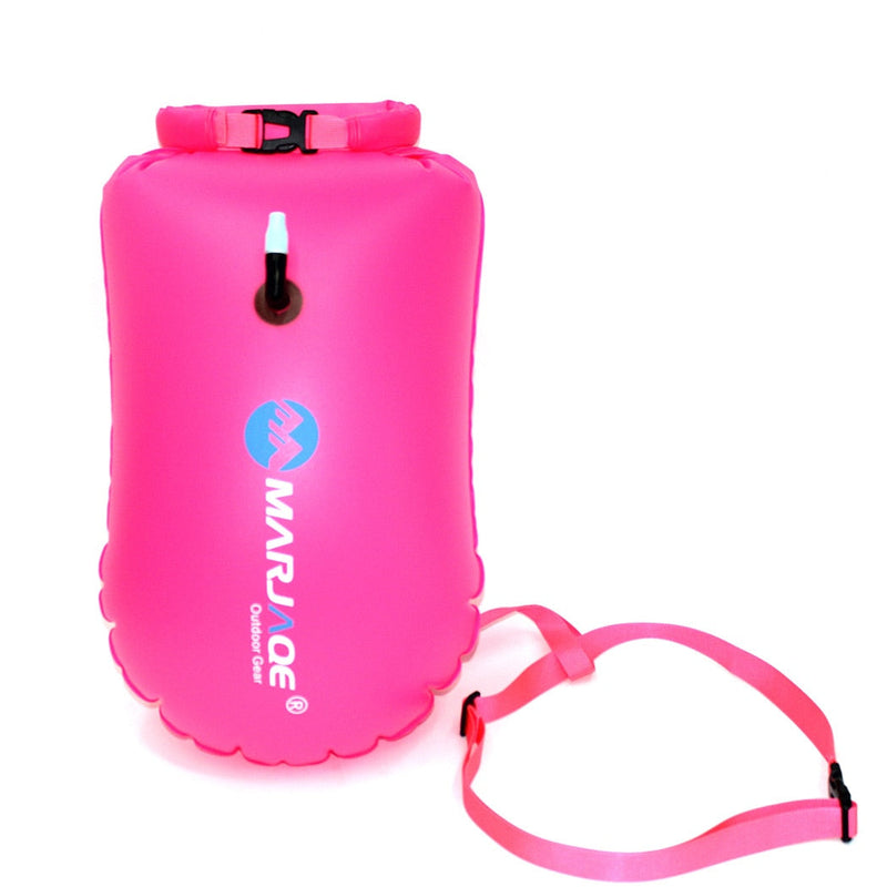 Wasserdichte Outdoor-Tasche DryVanta 15L | Rolltop mit Clipverschluss | Aufblasbar & Leicht | Für Kajak, Wandern & Abenteuer