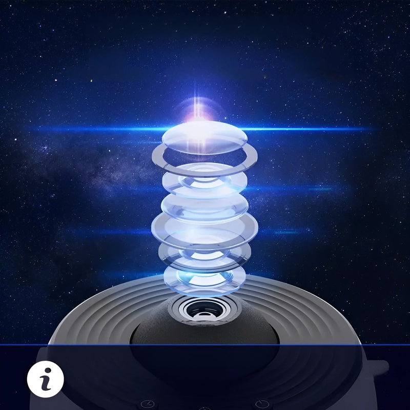 Galaxy Projektor StellaNova | 13-in-1 Sternenhimmel | 360° Rotation & Timer | LED Nachtlicht
