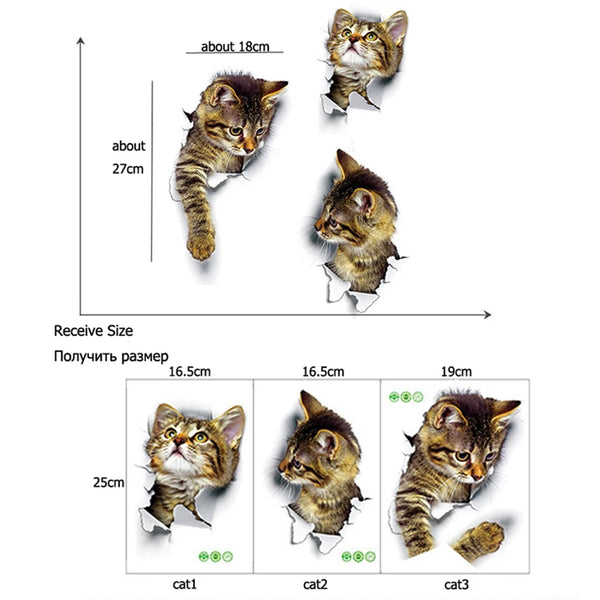 Wandsticker DecoraNova | Selbstklebend & abnehmbar | Wasserdicht | Umweltfreundliches PVC