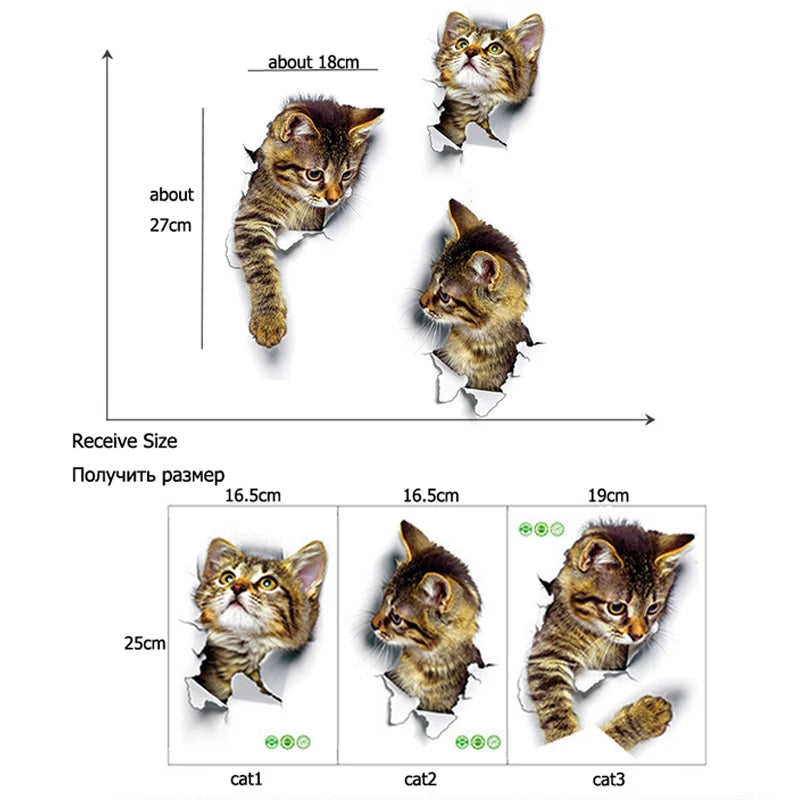 Wandsticker DecoraNova | Selbstklebend & abnehmbar | Wasserdicht | Umweltfreundliches PVC