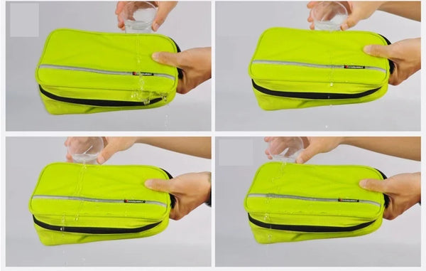 Travelior MaxPack Große Wasserdichte Kulturtasche für Männer & Frauen | Reise-Kosmetiktasche | Robustes Design & Viel Stauraum