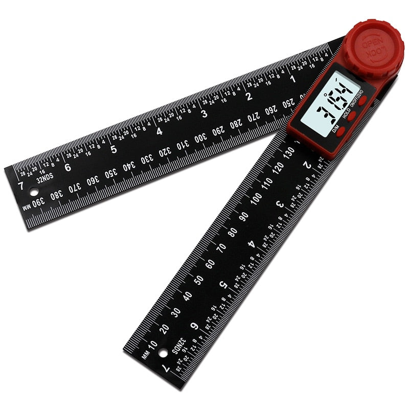 Digitale Winkelmesser ProWink | Präzise & Einfach | Für Innen- & Außenwinkel | LCD-Anzeige