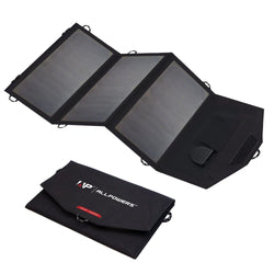 Faltbares Solarladegerät VoltPack 21 | Mit 10.000 mAh Akku & 21W Solarpanel | Dual USB + USB-C Schnellladung | Wasserdicht & Tragbar | Für Outdoor, Reisen & Notfälle