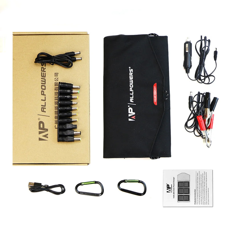 Faltbares Solarladegerät VoltPack 21 | Mit 10.000 mAh Akku & 21W Solarpanel | Dual USB + USB-C Schnellladung | Wasserdicht & Tragbar | Für Outdoor, Reisen & Notfälle