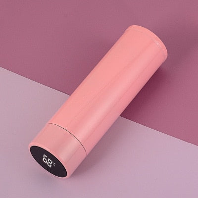 Tempora Thermosflasche mit Temperaturanzeige | 500 ml | LCD-Touchscreen | Edelstahl 304 | 12 h Heiß-/Kalthaltung