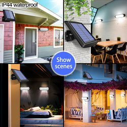 Solithera Solarleuchte mit Zugschalter & 5 m Kabel | 20 LEDs | Innen & Außen | Wasserdicht IP44 | Für Garten, Schuppen & Balkon