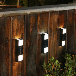 Solvion FlexLight Solar Außenleuchte mit Farbtemperaturwahl | Warm- & Kaltweiß | Wetterfest IP65 | 15x2,4x4,8 cm