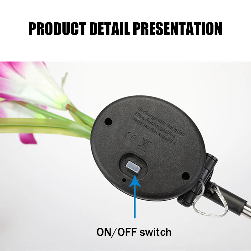 Floravera SolarBloom Solar Gartenlichter LED Lilien | Dekoleuchte mit Lichtsensor | Für Hof, Rasen & Feste | Rot & Lila