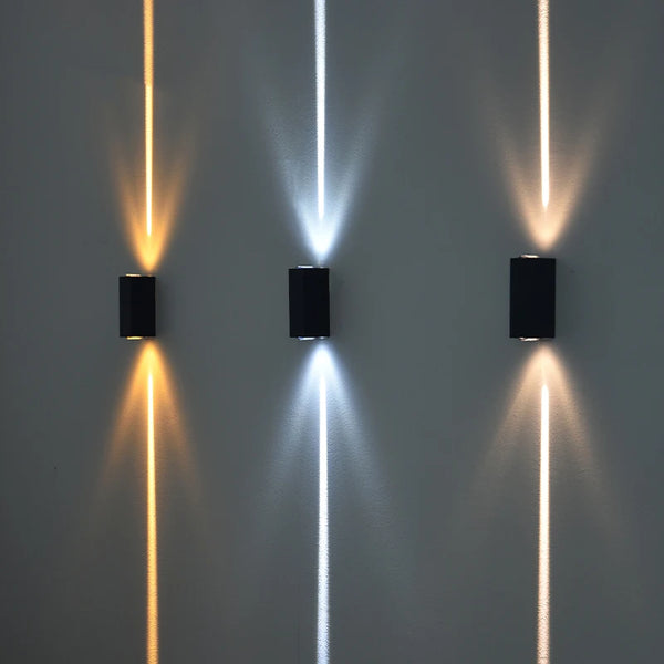 LED-Außenwandleuchte Virelo Beam | IP65 Wasserdicht | Aluminium-Gehäuse | Für Garten, Terrasse & Fassade | 85–265 V