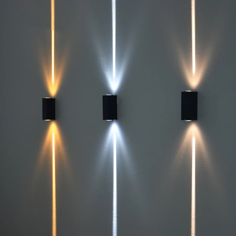LED-Außenwandleuchte Virelo Beam | IP65 Wasserdicht | Aluminium-Gehäuse | Für Garten, Terrasse & Fassade | 85–265 V