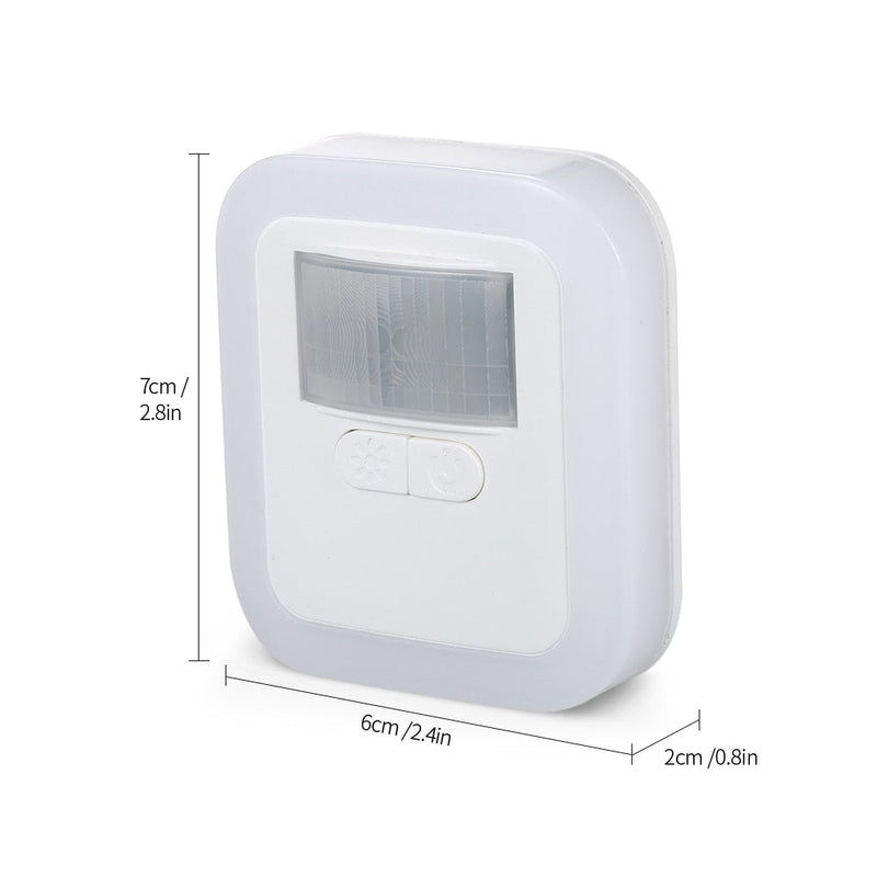 LED Nachtlicht EasyLight | Automatisch mit Bewegungsmelder | 360° Beleuchtung | Einstellbar