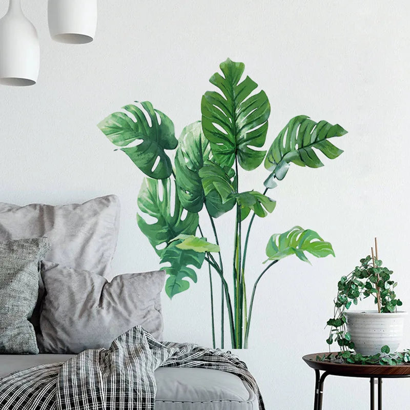 DecoSilva NordicTree Wandtattoo Großer Nordischer Baum | Abnehmbare Wandsticker für Wohnzimmer & Schlafzimmer