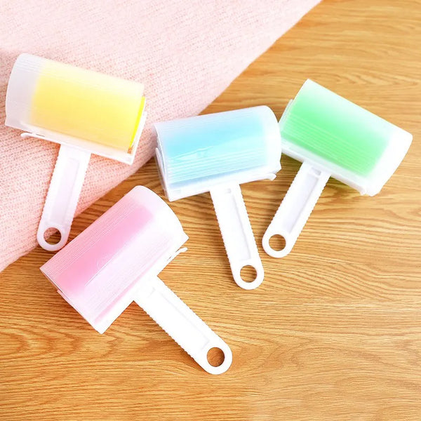 Fluffix CleanRoll Wiederverwendbarer Fusselroller | Waschbar & Superhaftend | Für Tierhaare, Kleidung & Möbel | Inkl. Griff