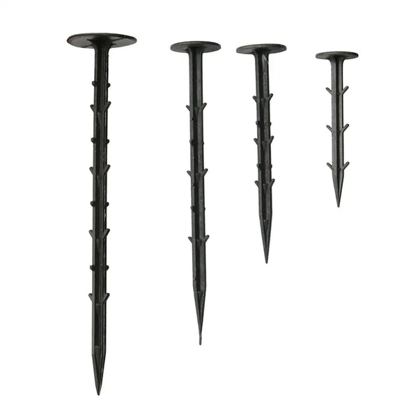 FIXGARD Erdanker für Gartenfolie & Netze | 50 Stück | Mit Widerhaken für sicheren Halt – 11–25 cm Länge