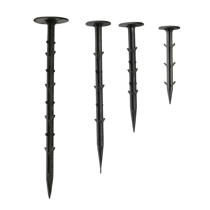 FIXGARD Erdanker für Gartenfolie & Netze | 50 Stück | Mit Widerhaken für sicheren Halt – 11–25 cm Länge