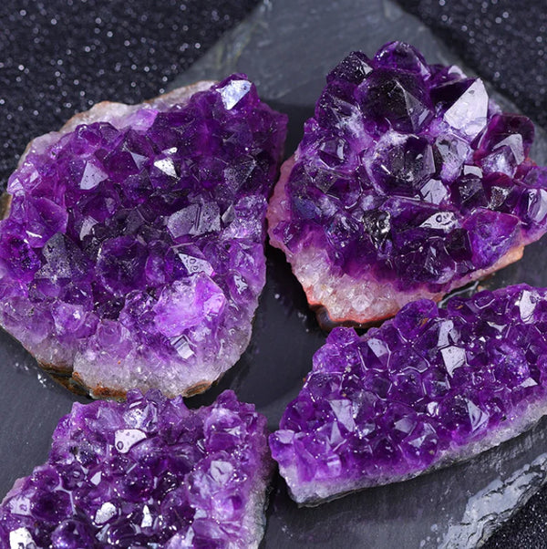 Amethyst Druse Ametara | Naturkristall | Energieheilung & Meditation | Handpoliert